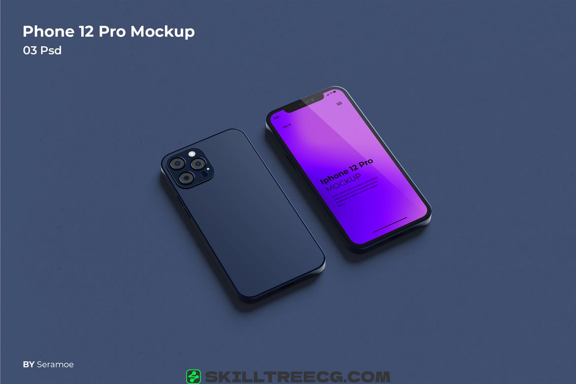 Phone 12 Pro Mockup（104579）-技能树